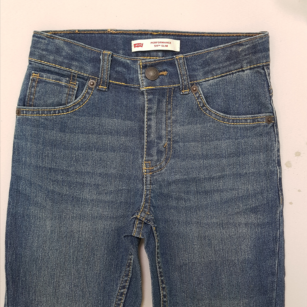 شلوار جینز پسرانه 29058 سایز 12 ماه تا 13 سال کد 1 مارک Levis   *