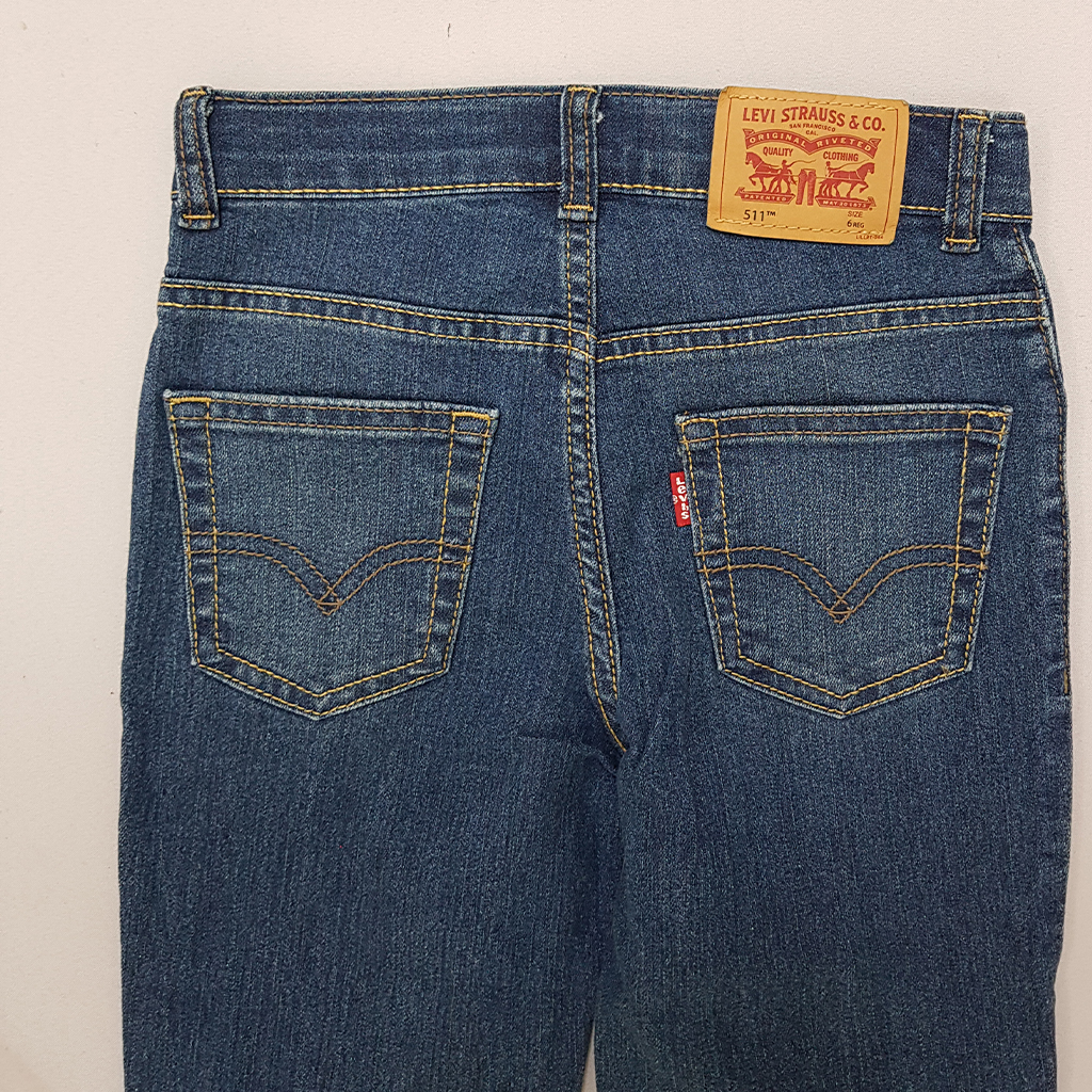 شلوار جینز پسرانه 29058 سایز 12 ماه تا 13 سال کد 1 مارک Levis   *