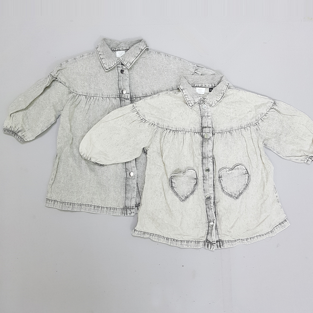 مانتو دخترانه 29055 سایز 2 تا 16 سال کد 5 مارک NEXT