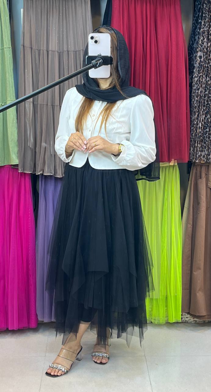 دامن تور مدل هفت هشتی زنانه کد 418562