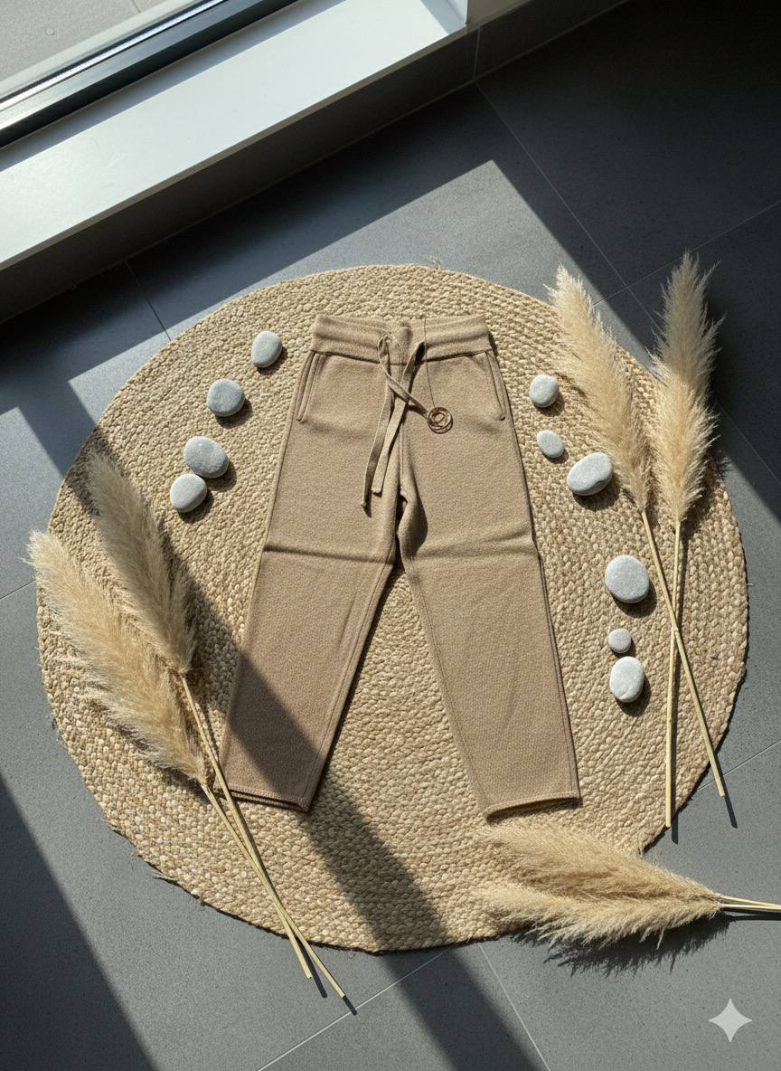 شلوار بافت شاین دار زنانه کد 418591