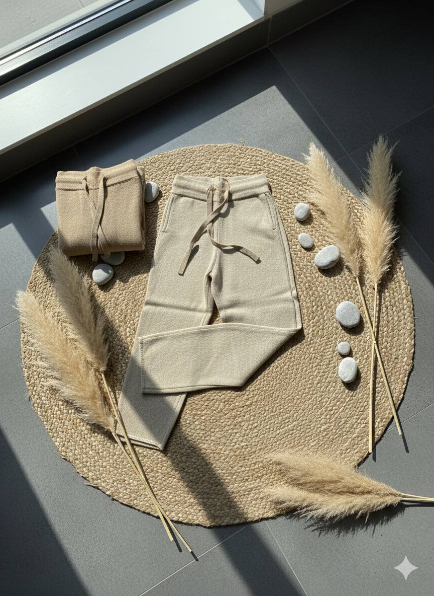 شلوار بافت شاین دار زنانه کد 418591