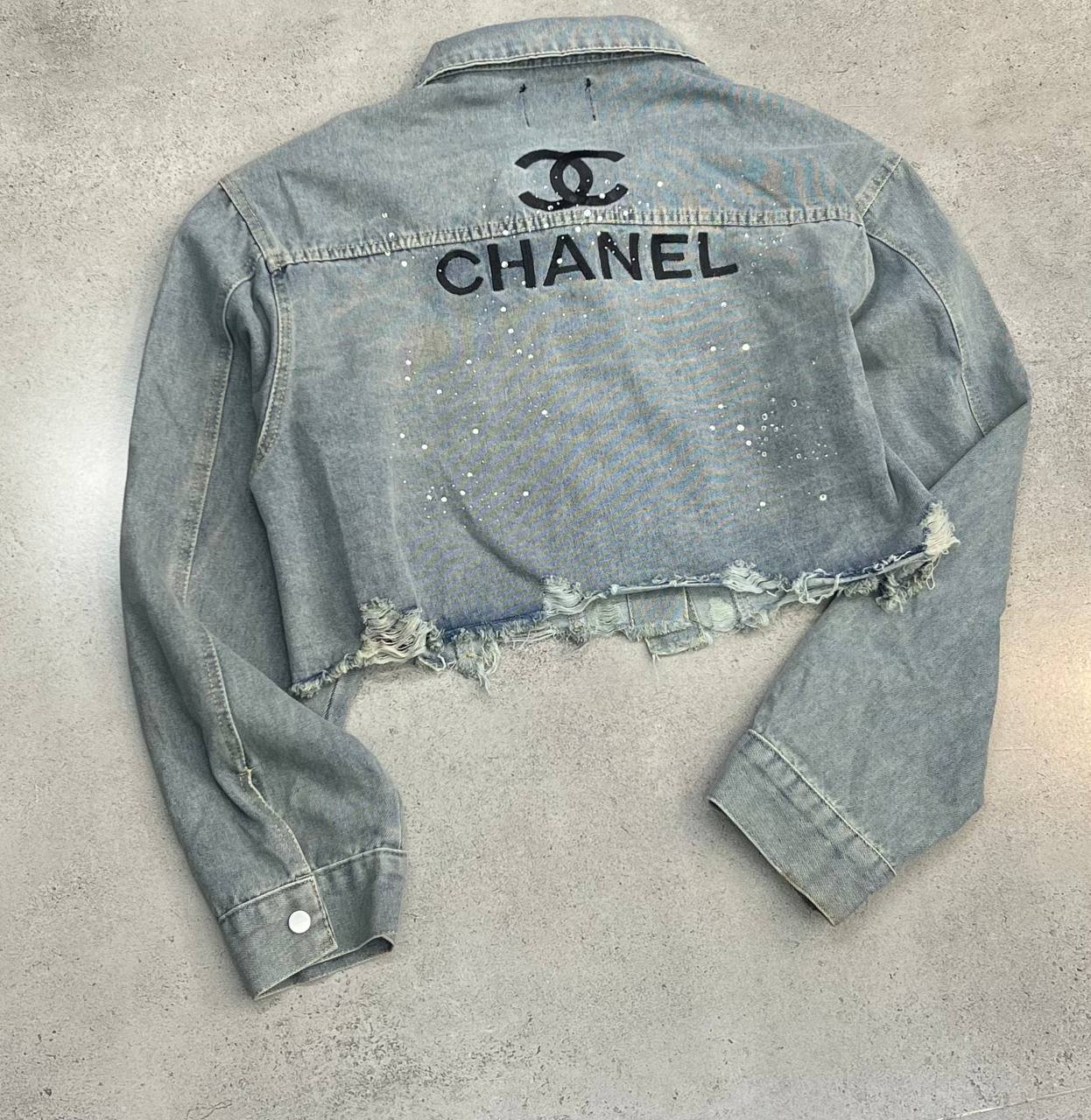 کت جین کار شده زنانه برند CHANEL کد 418592