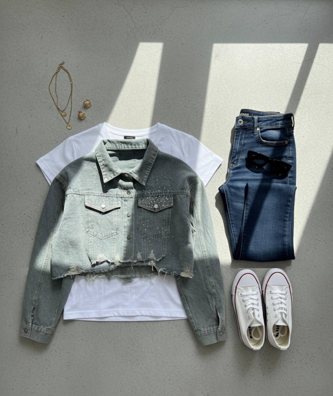 کت جین کار شده زنانه برند CHANEL کد 418592