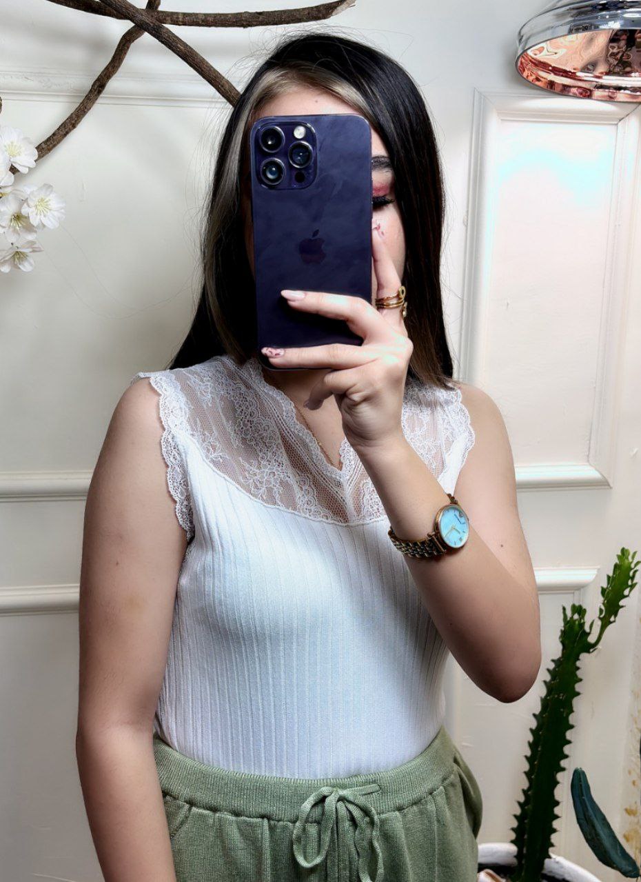 تاپ کریستال قواره دار زنانه کد 418598