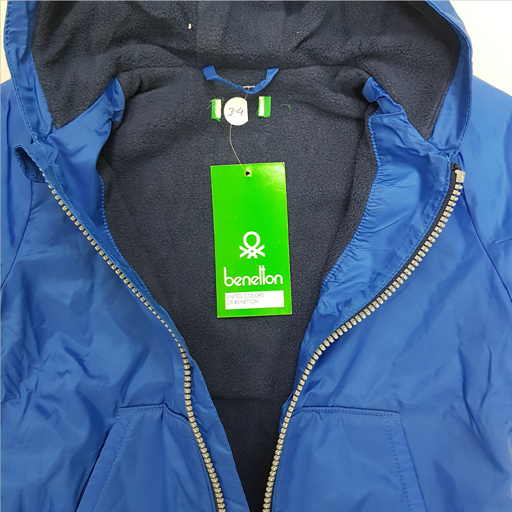 بارانی پسرانه 29391 سایز 3 تا 16 سال مارک United Colors Of Benetton