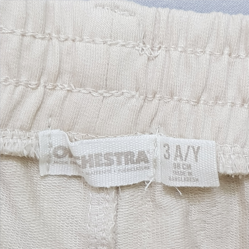 شلوار دخترانه 29288 سایز 3 تا 12 سال مارک Orchestra