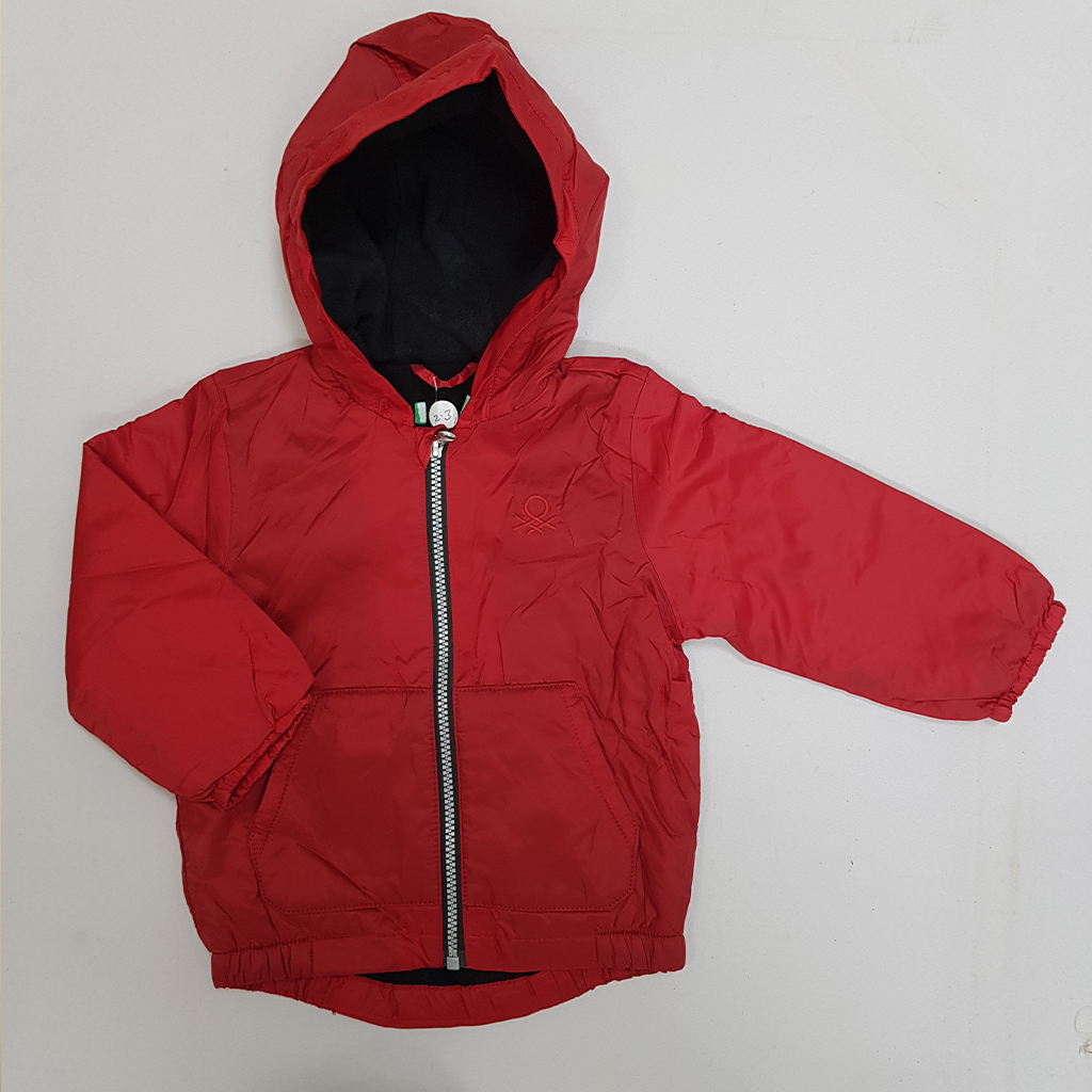 بارانی پسرانه 29390 سایز 2 تا 17 سال مارک United Colors Of Benetton