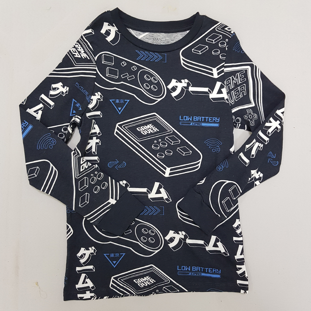 بلوز پسرانه 29331 سایز 7 تا 14 سال مارک M&S