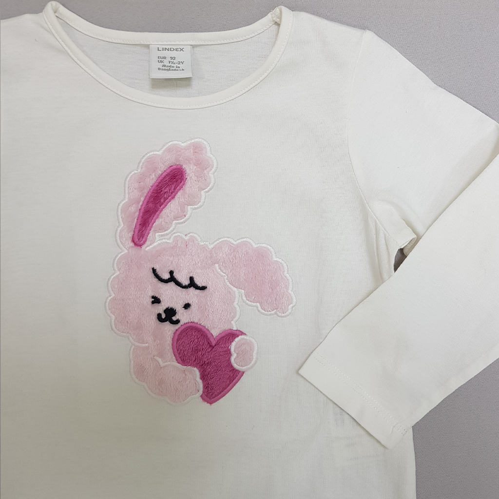 بلوز دخترانه 29334 سایز 1.5 تا 8 سال مارک LINDEX