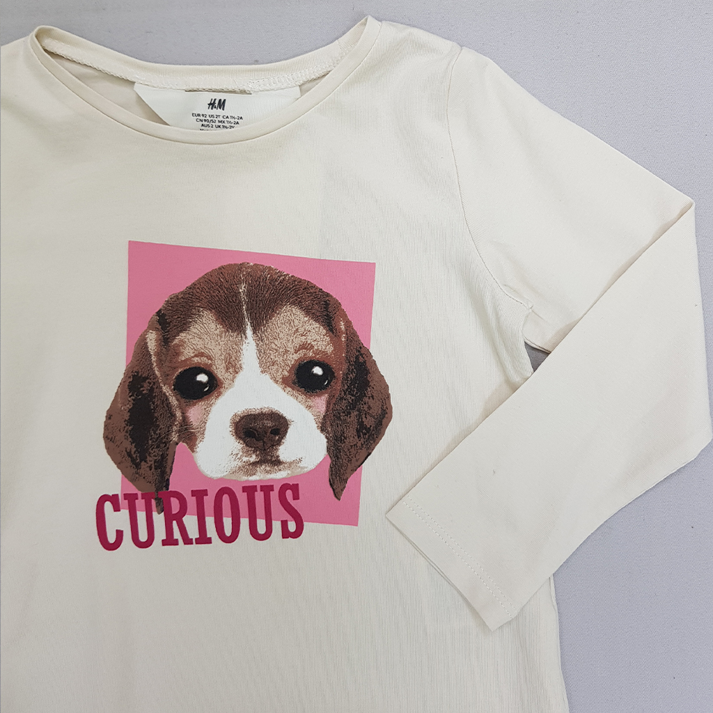 بلوز دخترانه 29307 سایز 1.5 تا 10 سال مارک H&M