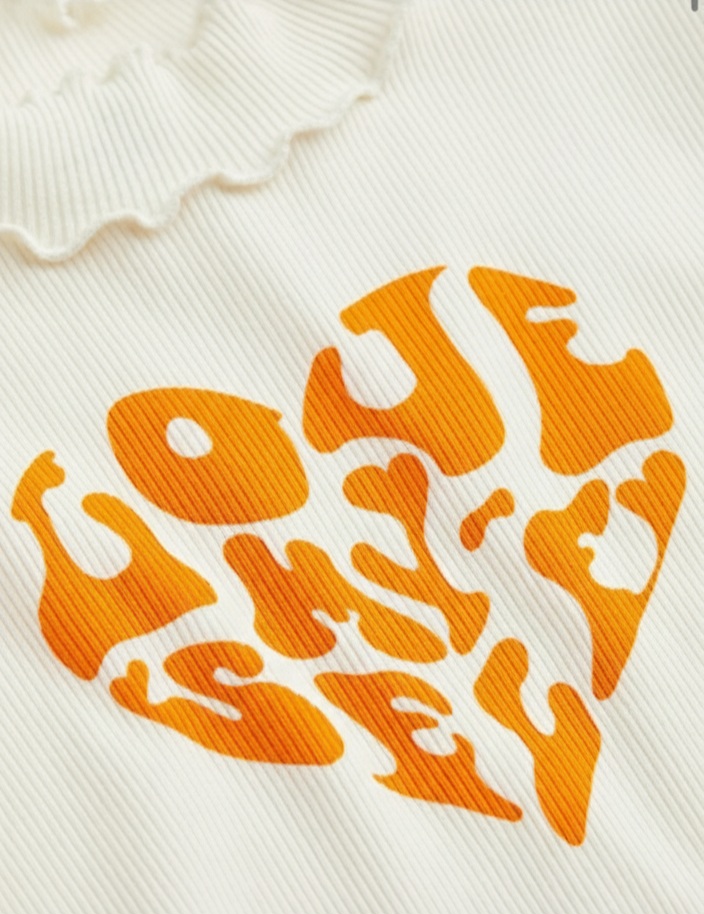 بلوز یقه اسکی دخترانه 29327 سایز 3 تا 10 سال مارک H&M