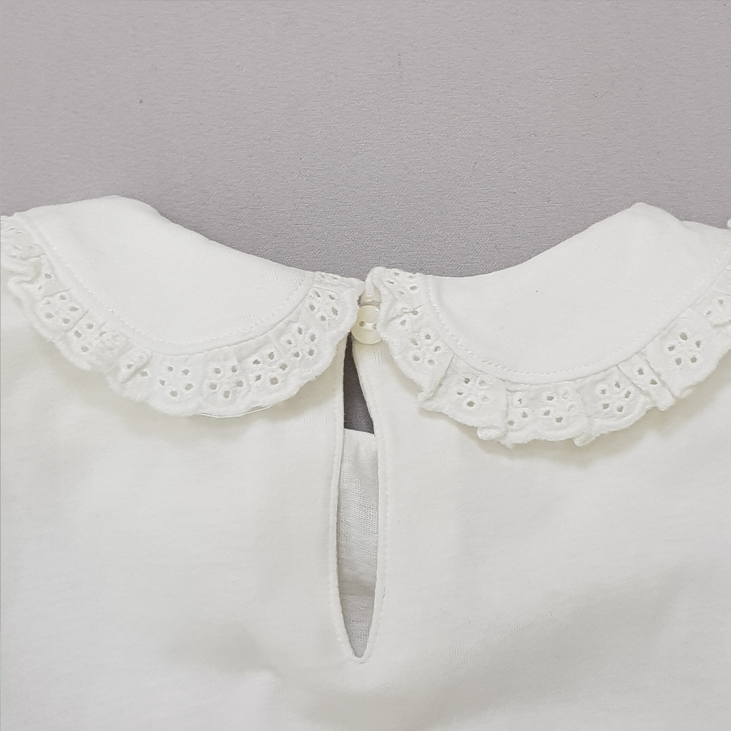 بلوز یقه دار دخترانه 29312 سایز 1.5 تا 8 سال مارک LINDEX