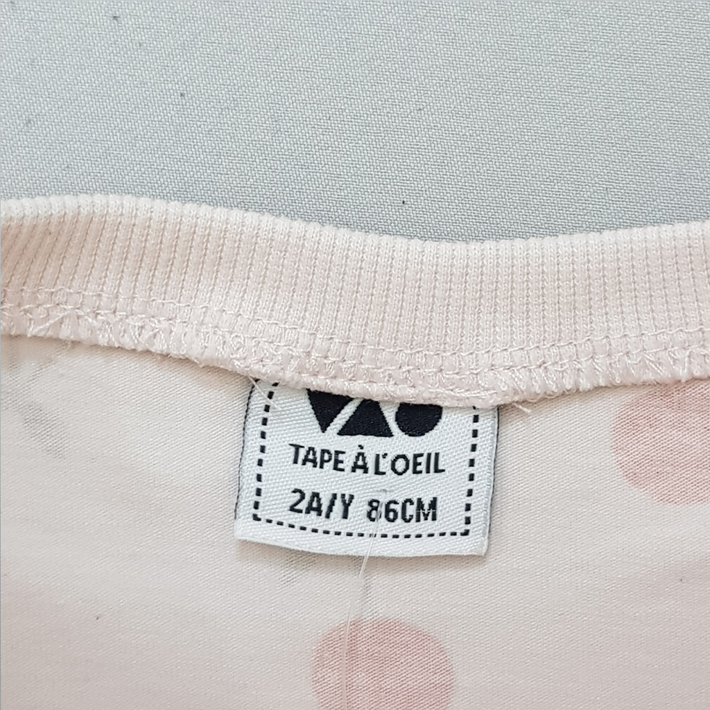 بلوز دخترانه 29345 سایز 2 تا 14 سال مارک TAPEA LOEIL