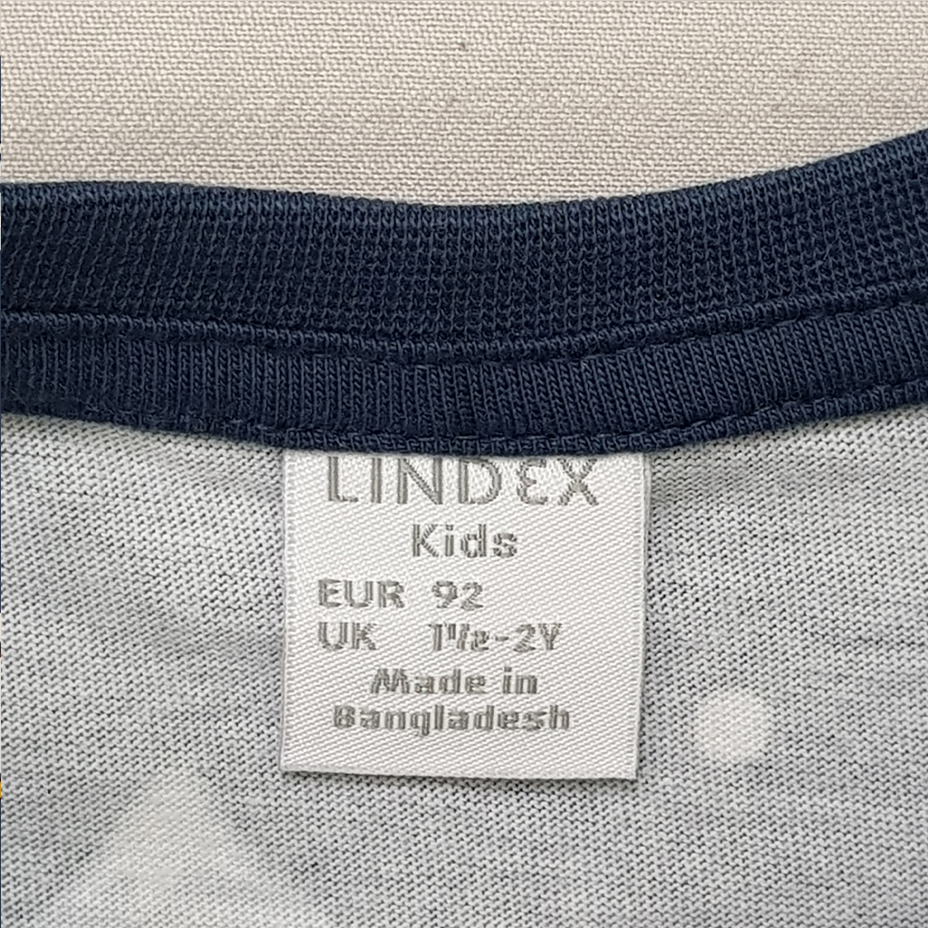 بلوز پسرانه 29314 سایز 1.5 تا 8 سال مارک LINDEX