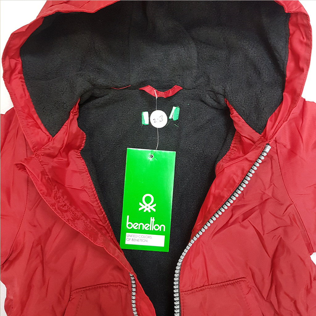 بارانی پسرانه 29390 سایز 2 تا 17 سال مارک United Colors Of Benetton   *