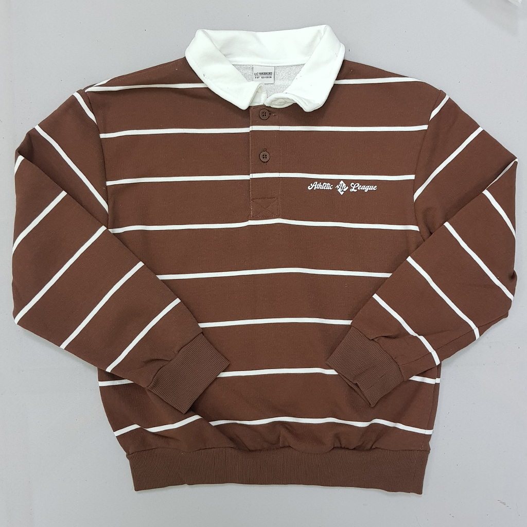 بلوز یقه دار پسرانه 29512 سایز 7 تا 14 سال مارک LC WAIKIKI