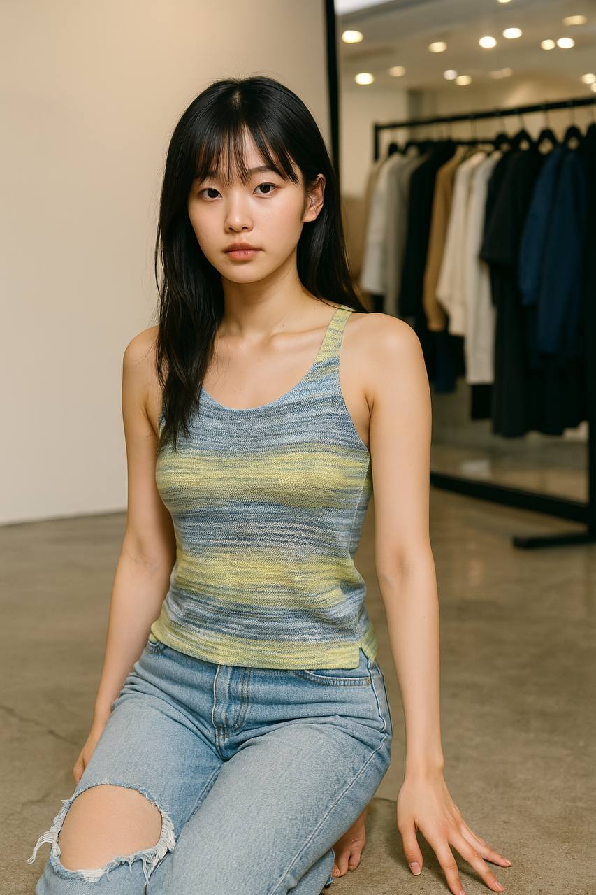 تاپ آبرنگی زنانه کد 418622