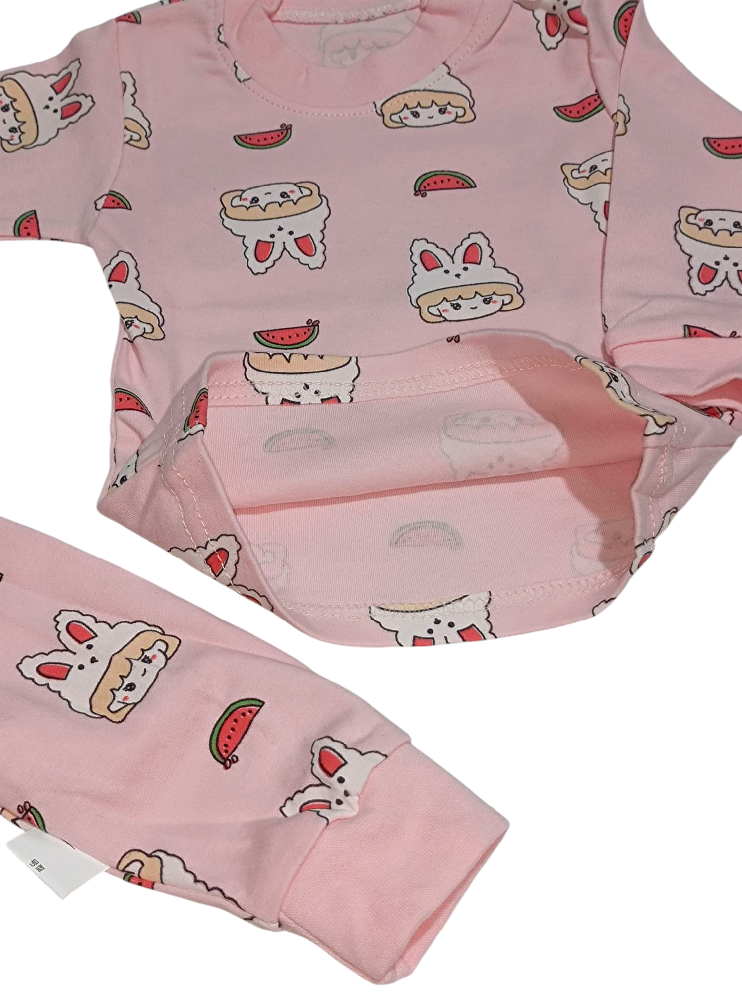 ست بلوز و شلوار کودک وارداتی طرح خرگوش کد 2205643