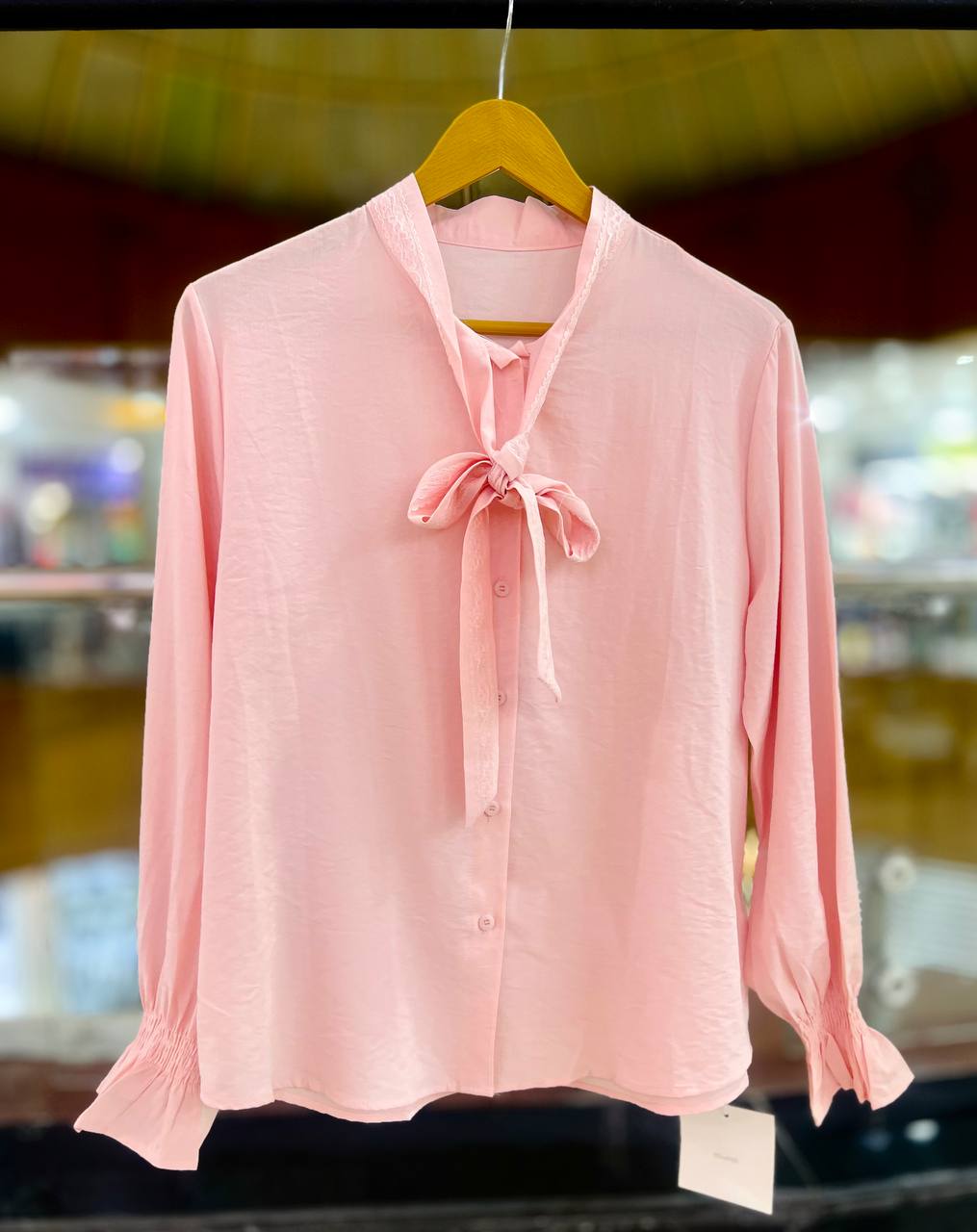 شومیز یقه گیپوری زنانه کد 418645