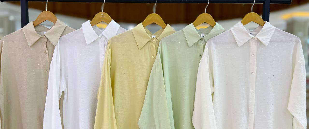 شومیز پارچه اکلیلی زنانه کد 418646