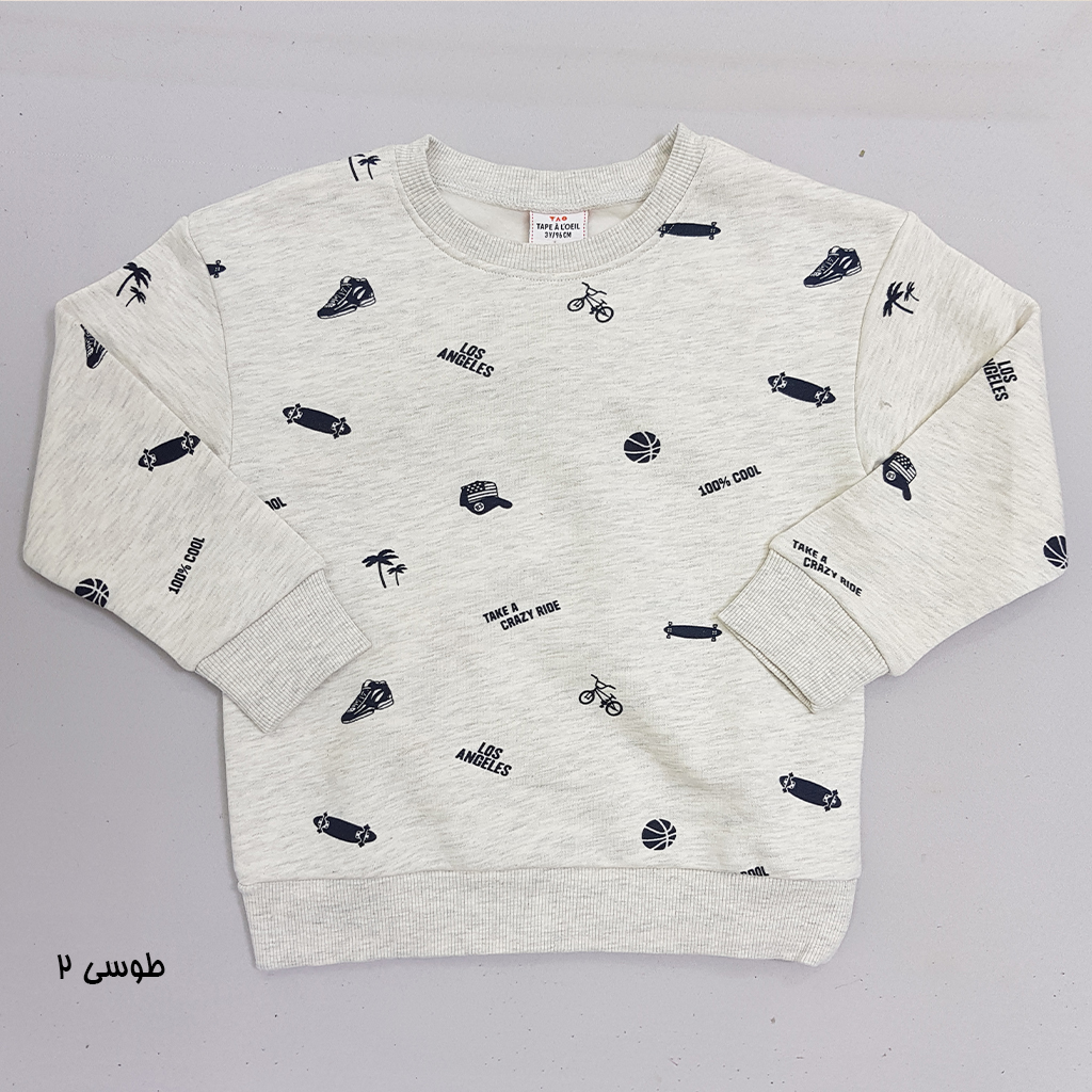 پلیور پسرانه 28855 سایز 36 ماه تا 14 سال کد 1 مارک Tapea Loeil   *