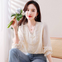 بلوز گیپوری زنانه کد 418649