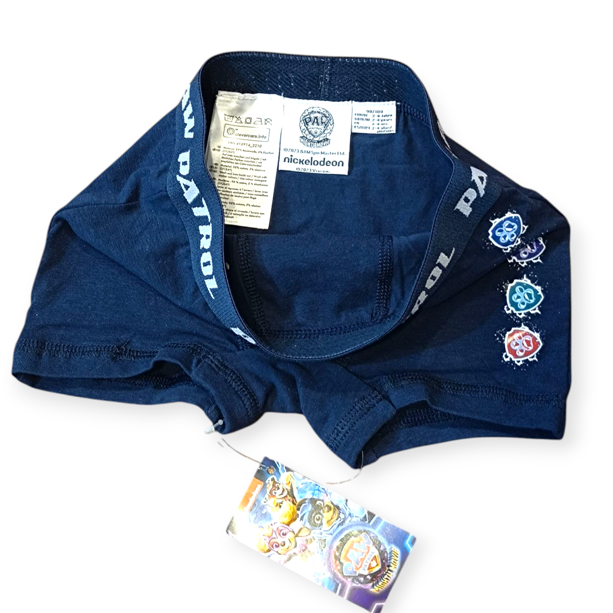 پک ۲ عددی شورت پادار پسرانه برند اروپایی کد 2205644