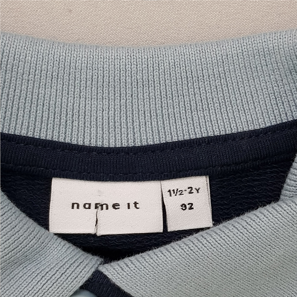 پلیور یقه دار پسرانه 29513 سایز 9 ماه تا 14 سال مارک Name It   *