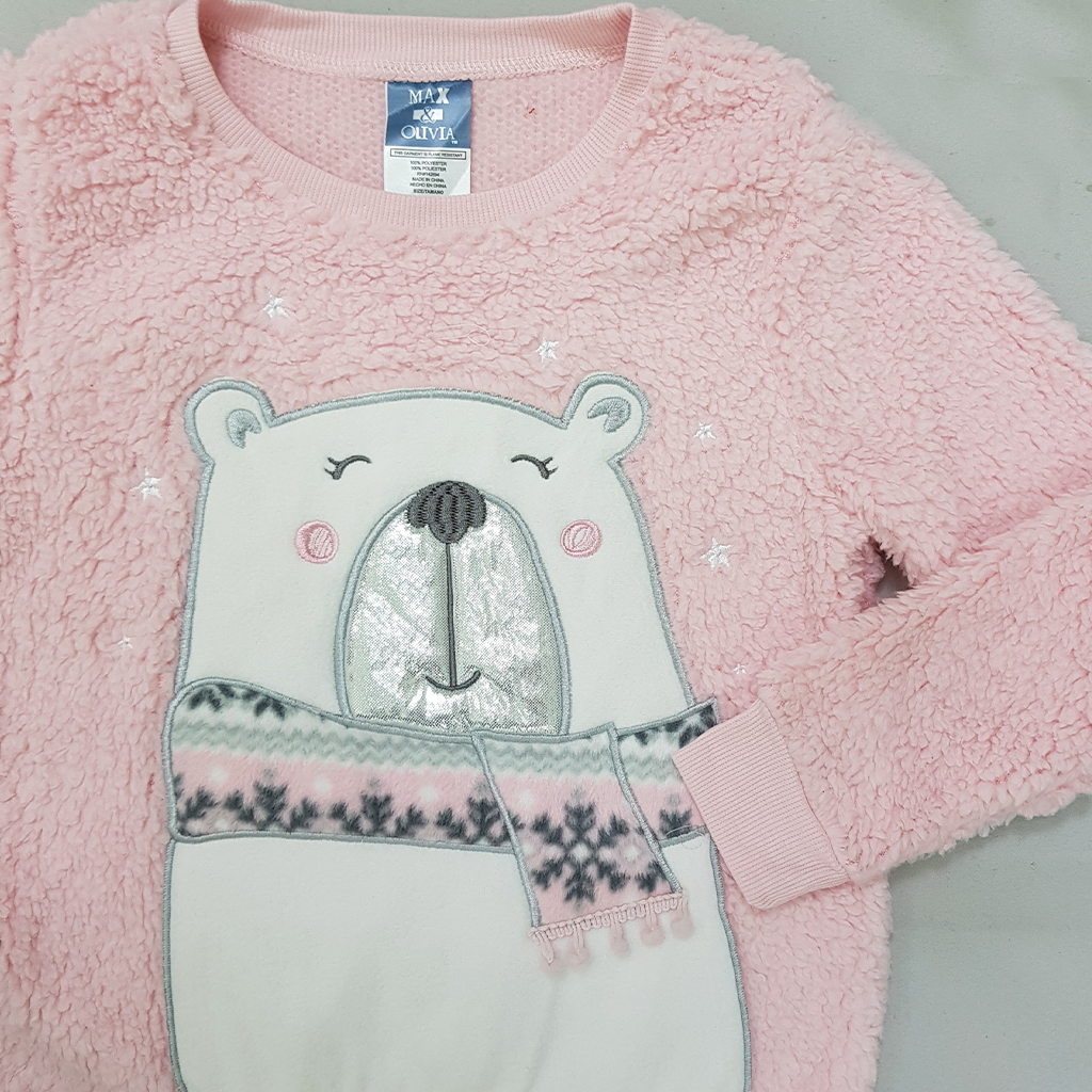 پلیور پشمی دخترانه 29435 سایز 6 تا 16 سال مارک Max&Olivia   *