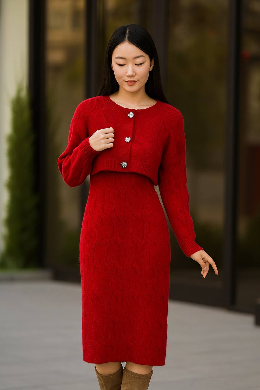 سارافون دو تیکه زنانه کد 418656