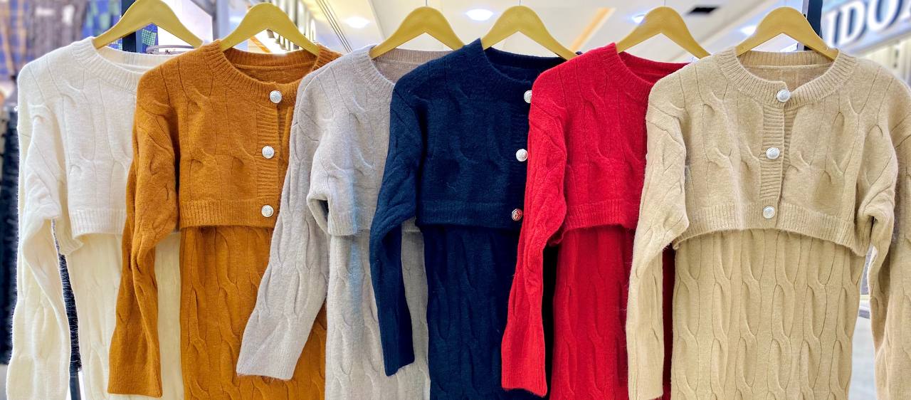 سارافون دو تیکه زنانه کد 418656