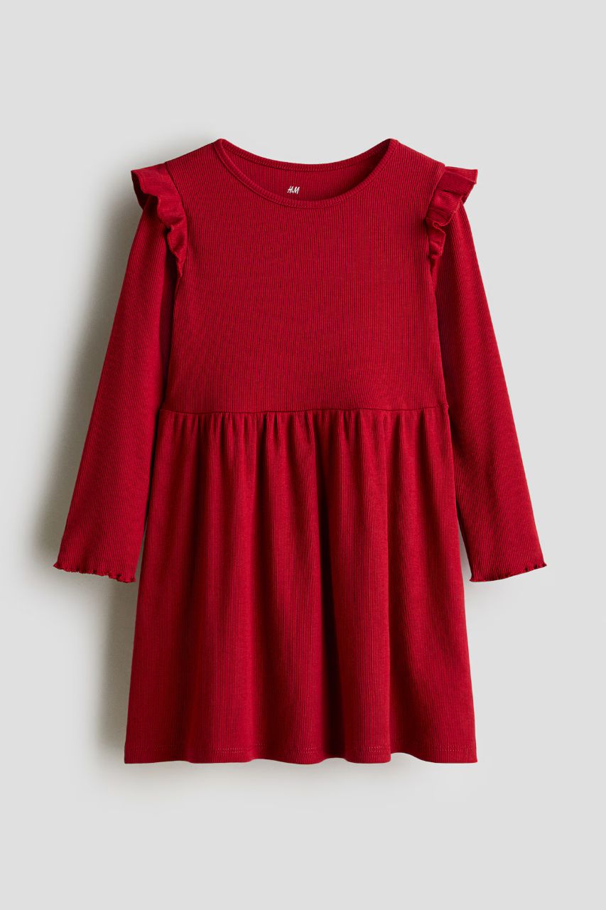 سارافون دخترانه 29568 سایز 1.5 تا 12 سال مارک H&M