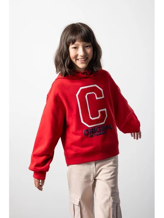 هودی دخترانه 29383 سایز 8 تا 15 سال مارک CDRL