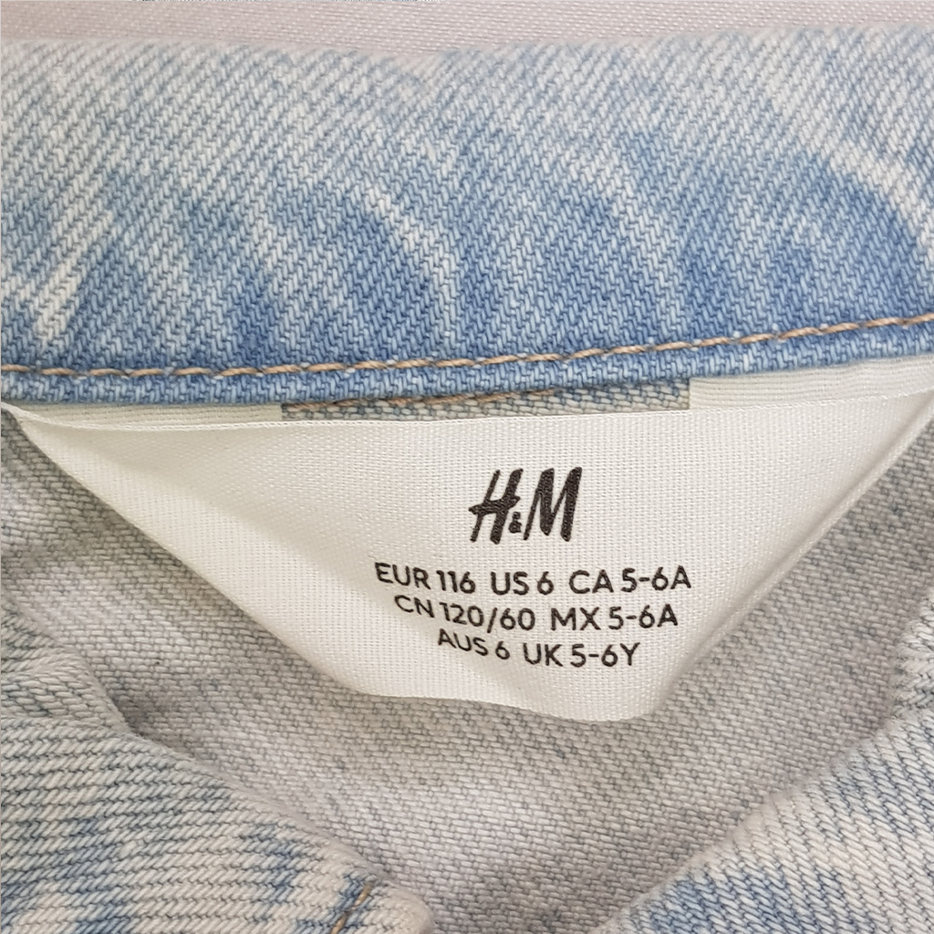 کت جینز 29450 سایز 2 تا 10 سال مارک H&M   *