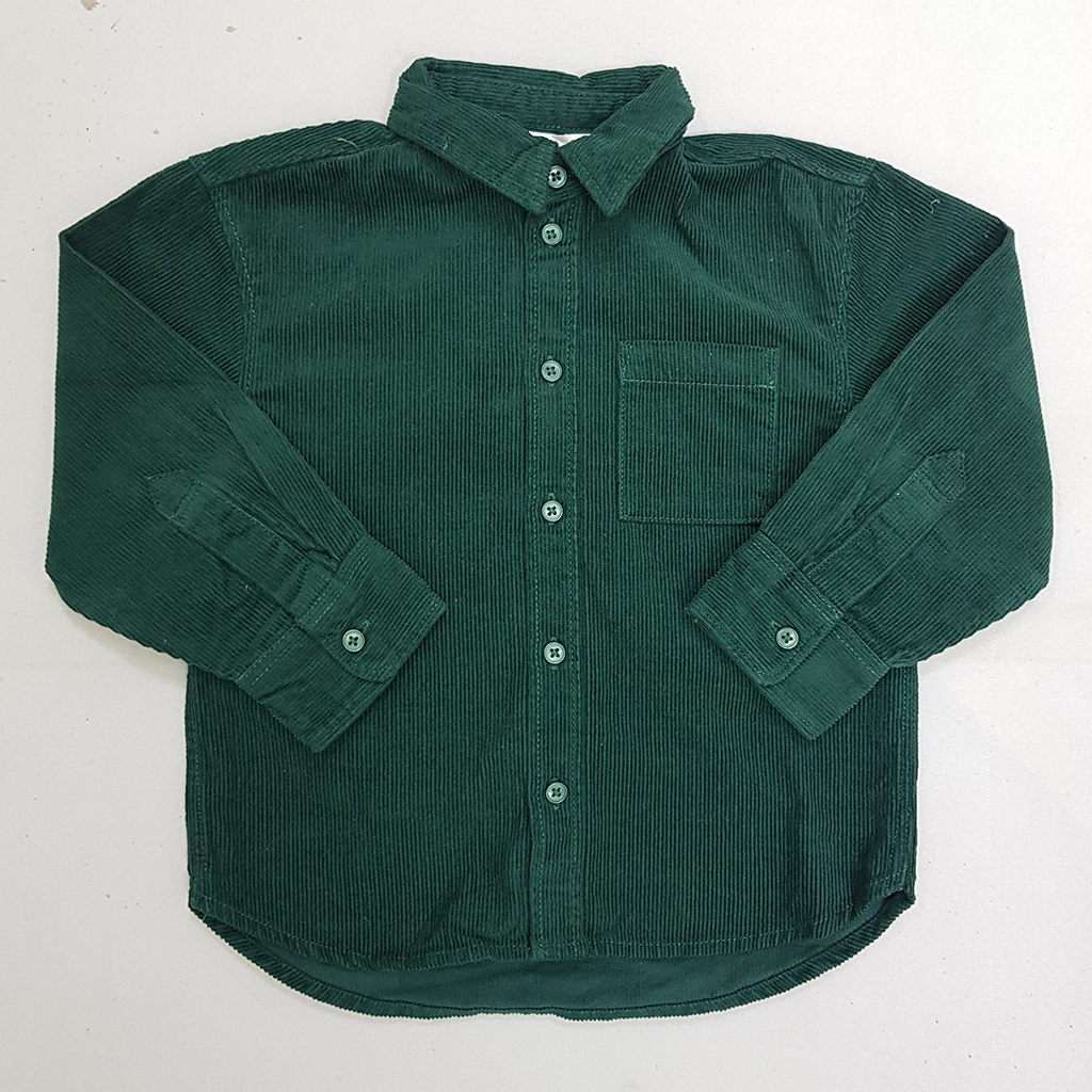 پیراهن مخمل پسرانه 29452 سایز 2 تا 10 سال مارک H&M