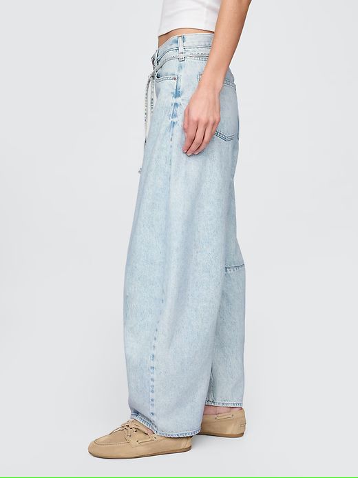 شلوار جینز زنانه 29551 مارک GAP