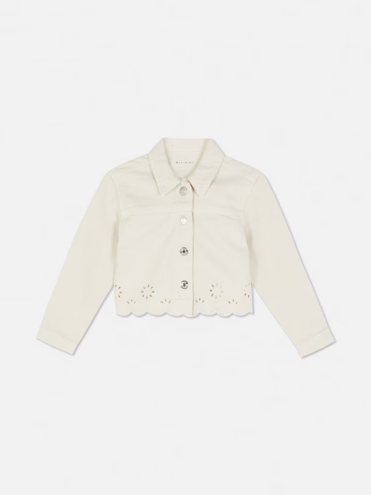 کت جینز دخترانه 29558 سایز 1.5 تا 8 سال مارک PRIMARK