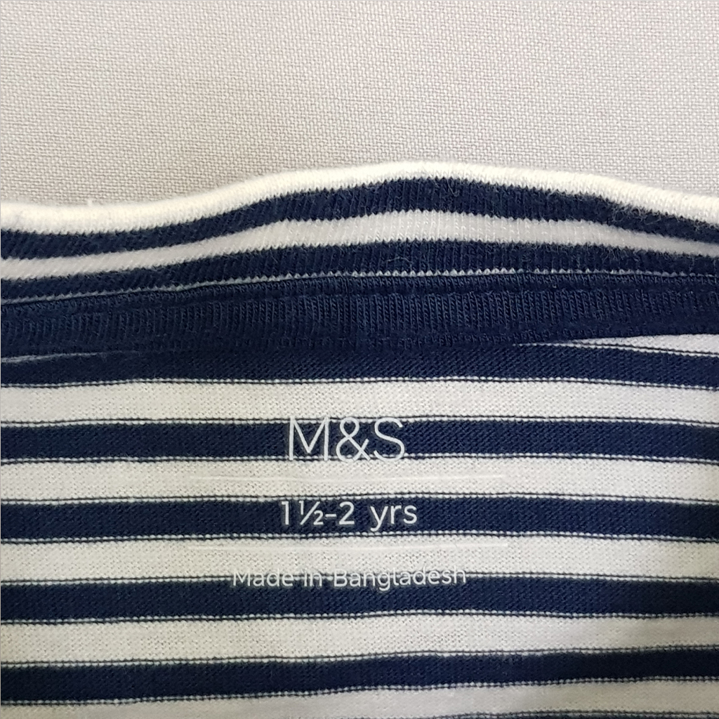 بلوز دخترانه 29311 سایز 1.5 تا 8 سال مارک M&S   *