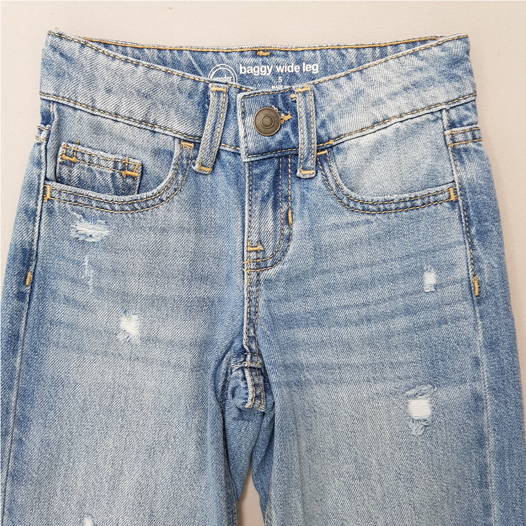 شلوار جینز دخترانه 29604 سایز 5 تا 18 سال مارک Wonder Nation