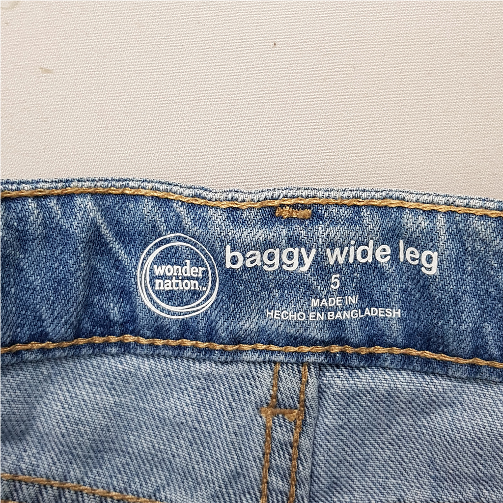 شلوار جینز دخترانه 29604 سایز 5 تا 18 سال مارک Wonder Nation