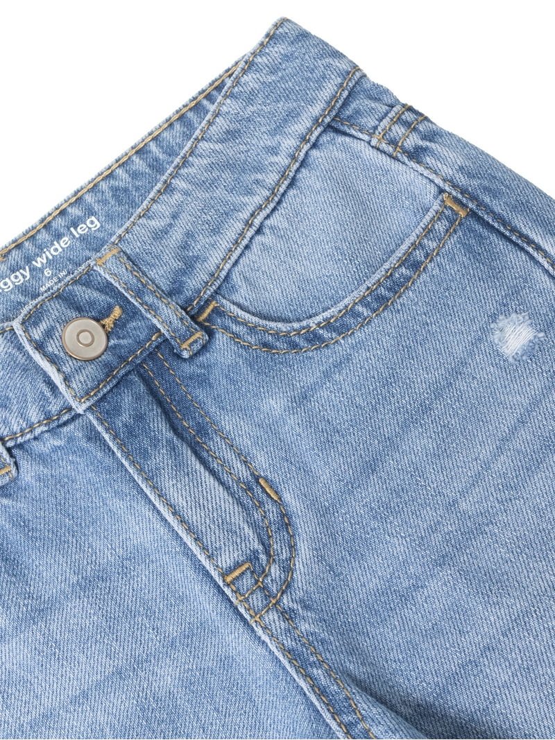 شلوار جینز دخترانه 29604 سایز 5 تا 18 سال مارک Wonder Nation