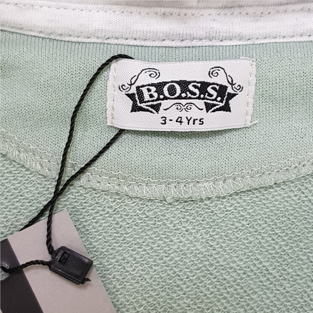 ست سویشرت شلوار پسرانه 29539 سایز 3 تا 14 سال کد 2 مارک B.O.S.S