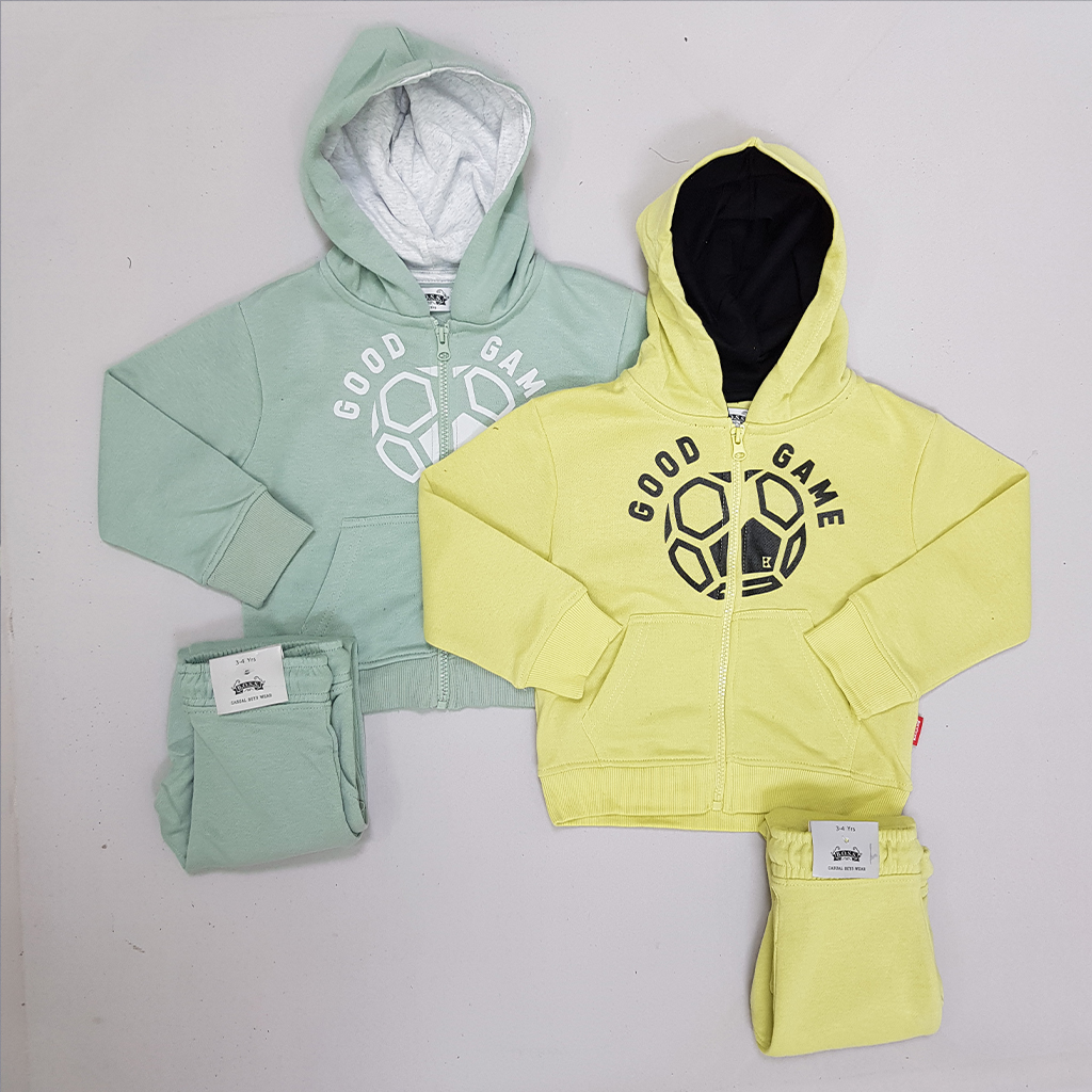 ست سویشرت شلوار پسرانه 29539 سایز 3 تا 14 سال کد 2 مارک B.O.S.S