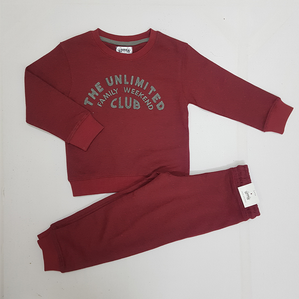 ست پلیور و شلوار پسرانه 29542 سایز 3 تا 14 سال کد 2 مارک B.O.S.S