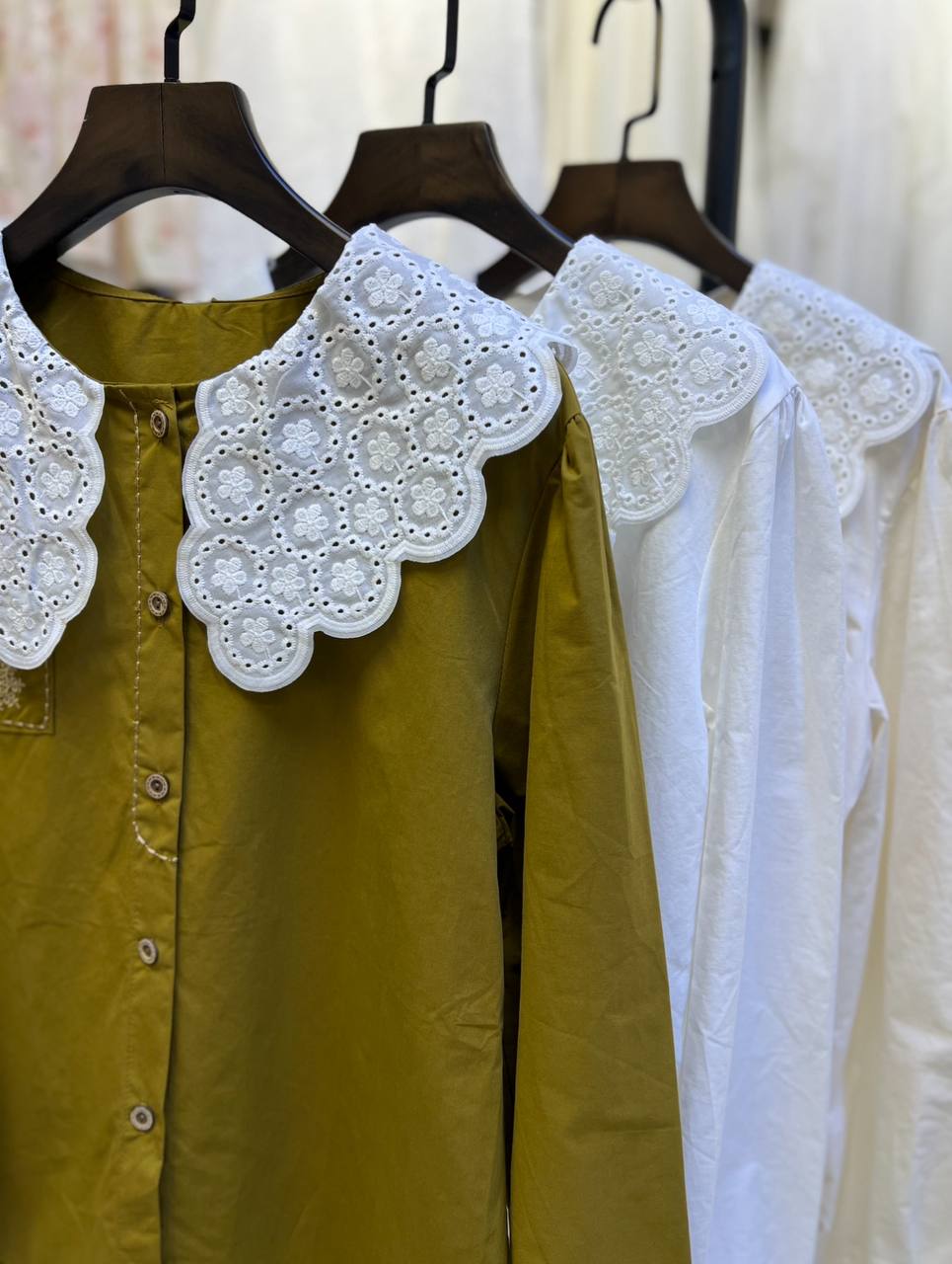 شومیز نخ کتان زنانه کد 418723