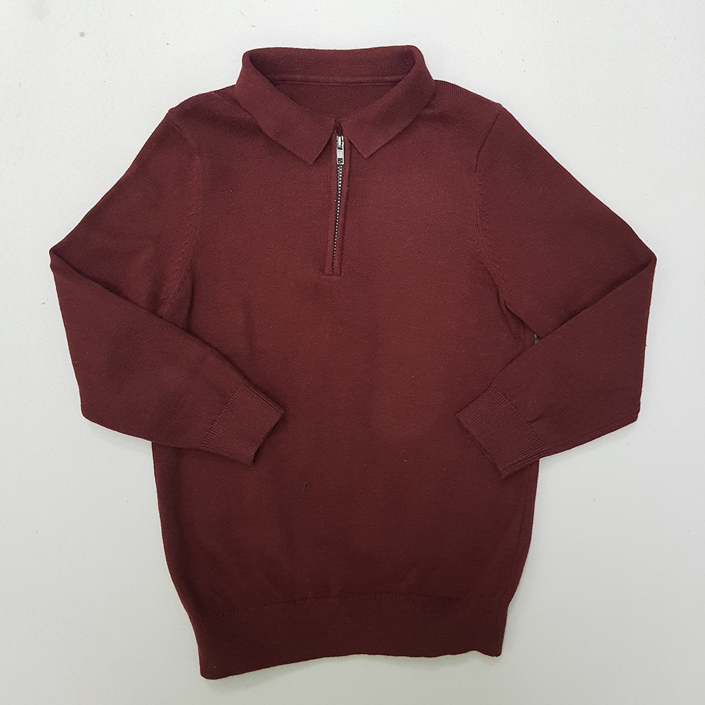 بافت یقه دار پسرانه 29366 سایز 4 تا 16 سال مارک M&S