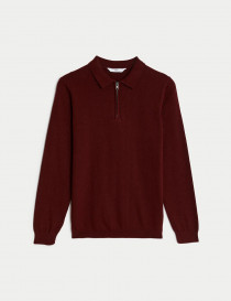 بافت یقه دار پسرانه 29366 سایز 4 تا 16 سال مارک M&S