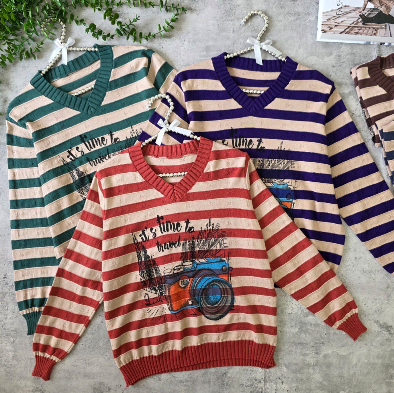 بلوز بافت زنانه کد 418738