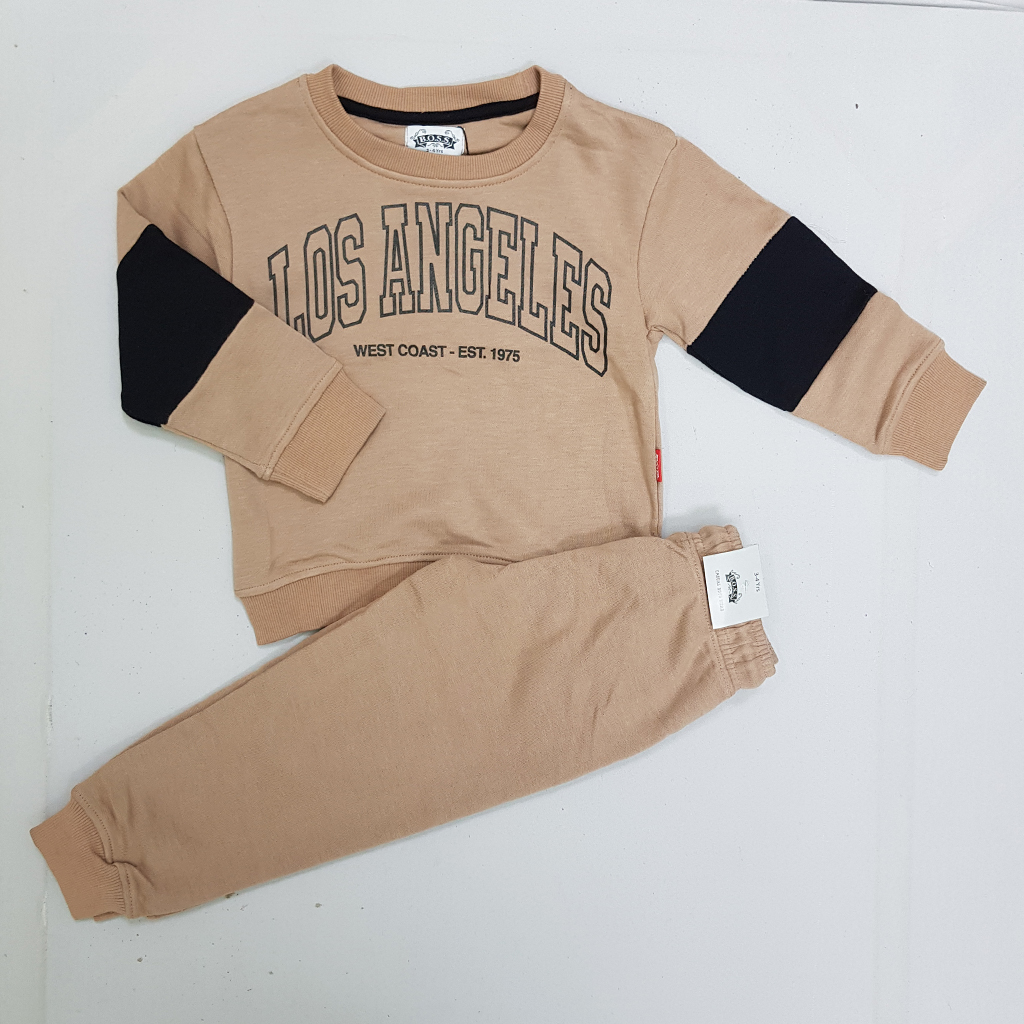 ست پلیور و شلوار پسرانه 29540 سایز 3 تا 14 سال کد 3 مارک B.O.S.S